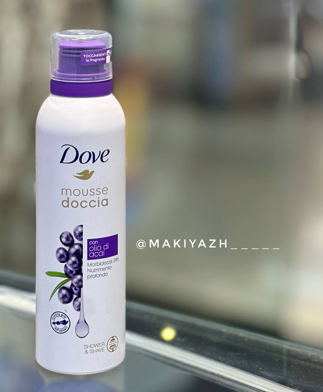موس حمام و شیو آکای بری Dove