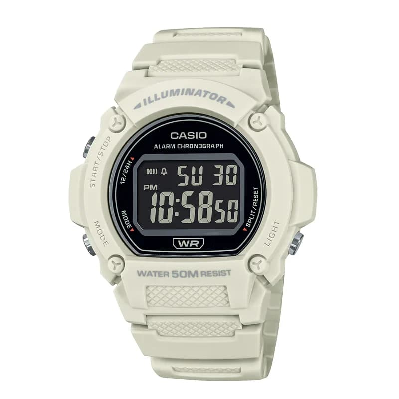 ساعت کاسیو CASIO W-219HC-8BVDF + ضمانت پزیترون — تصویر ۴