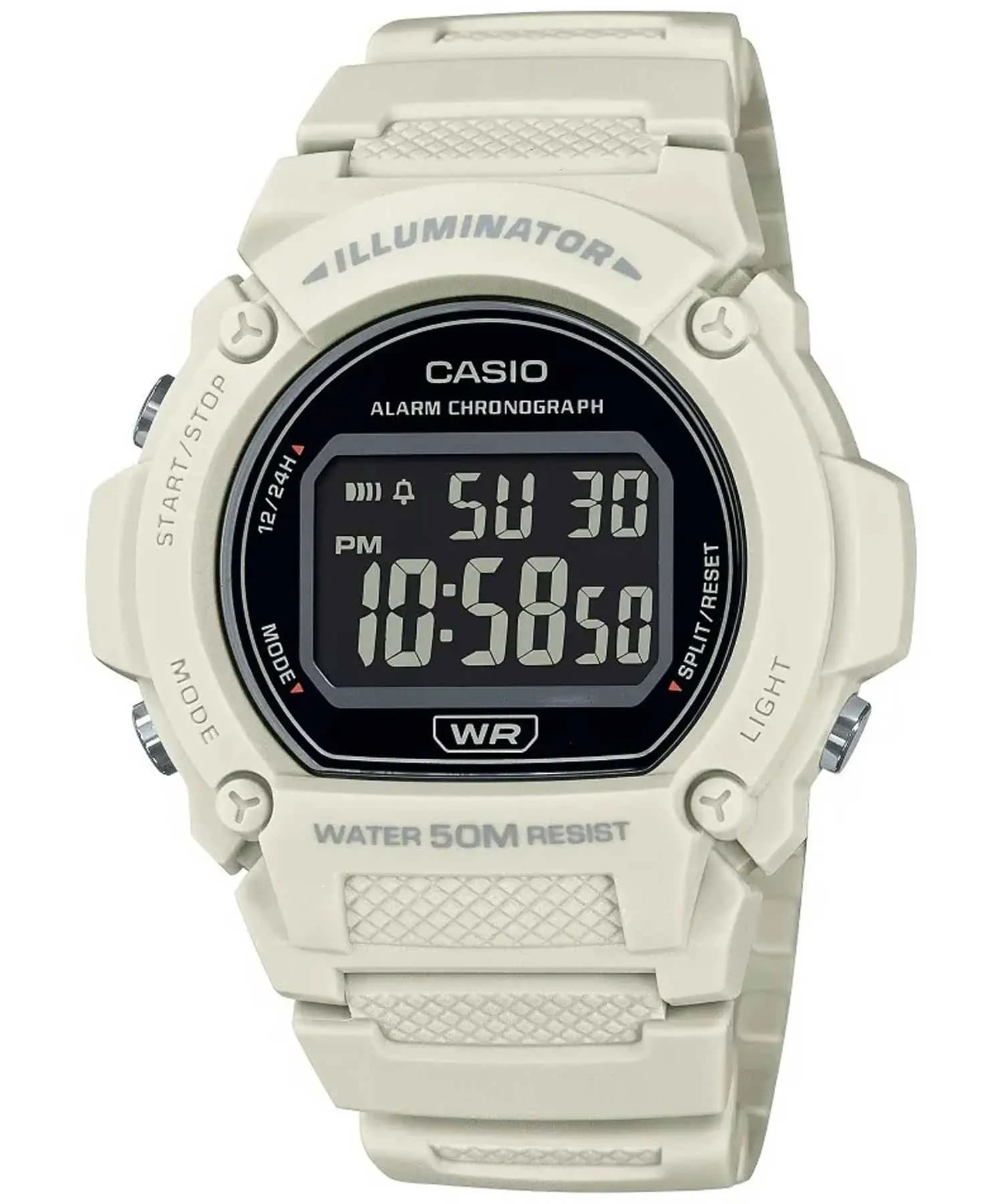 ساعت کاسیو CASIO W-219HC-8BVDF + ضمانت پزیترون — تصویر ۷