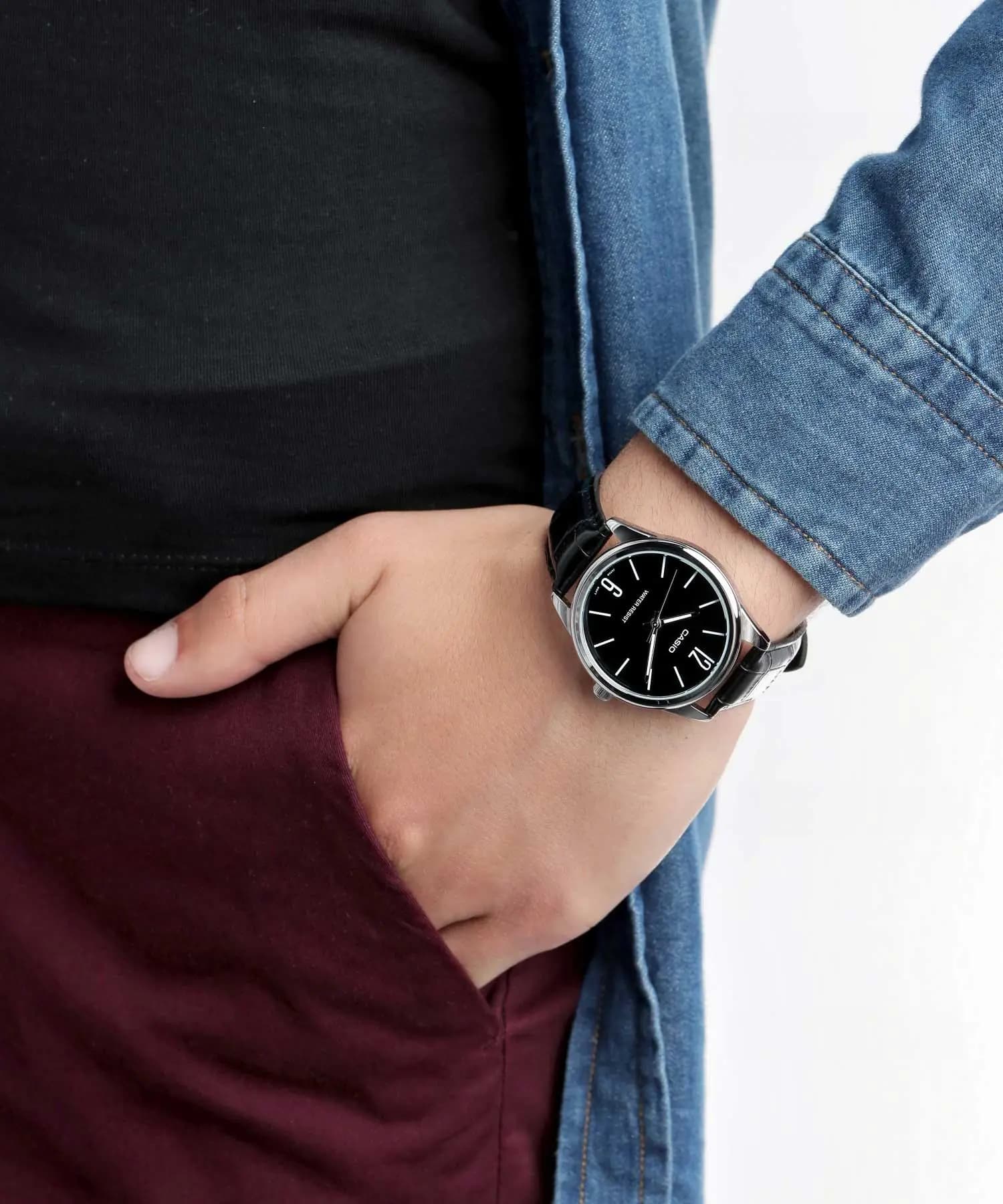 ساعت کاسیو CASIO MTP-V005L-1BUDF + ضمانت پزیترون — تصویر ۹