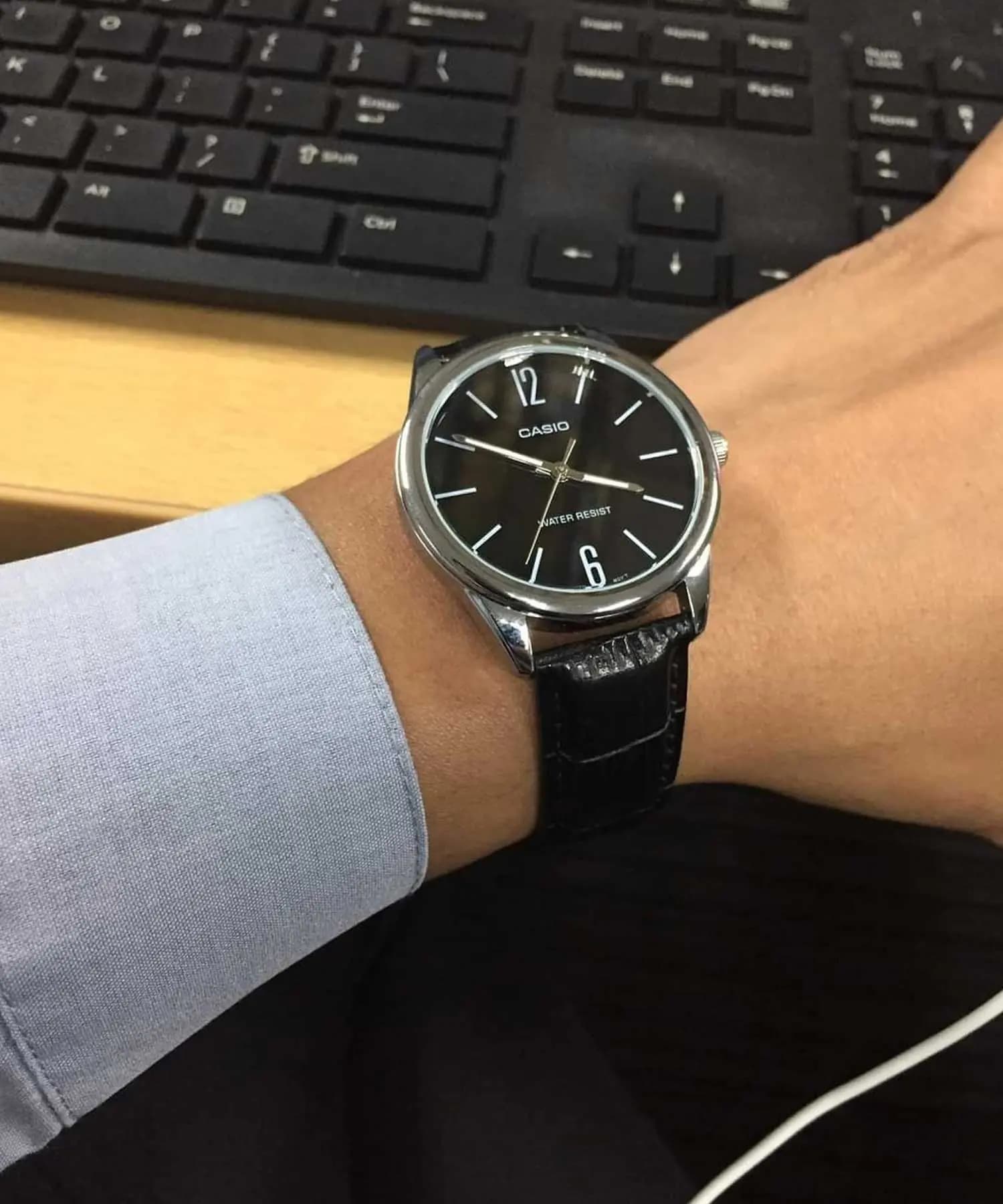ساعت کاسیو CASIO MTP-V005L-1BUDF + ضمانت پزیترون — تصویر ۸