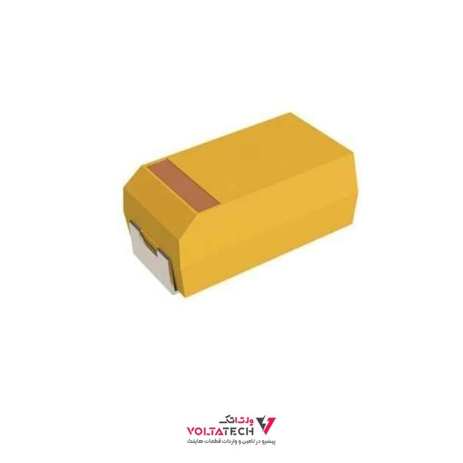 خازن تانتال SMD 47uF-6.3V پکیج A برند AVX