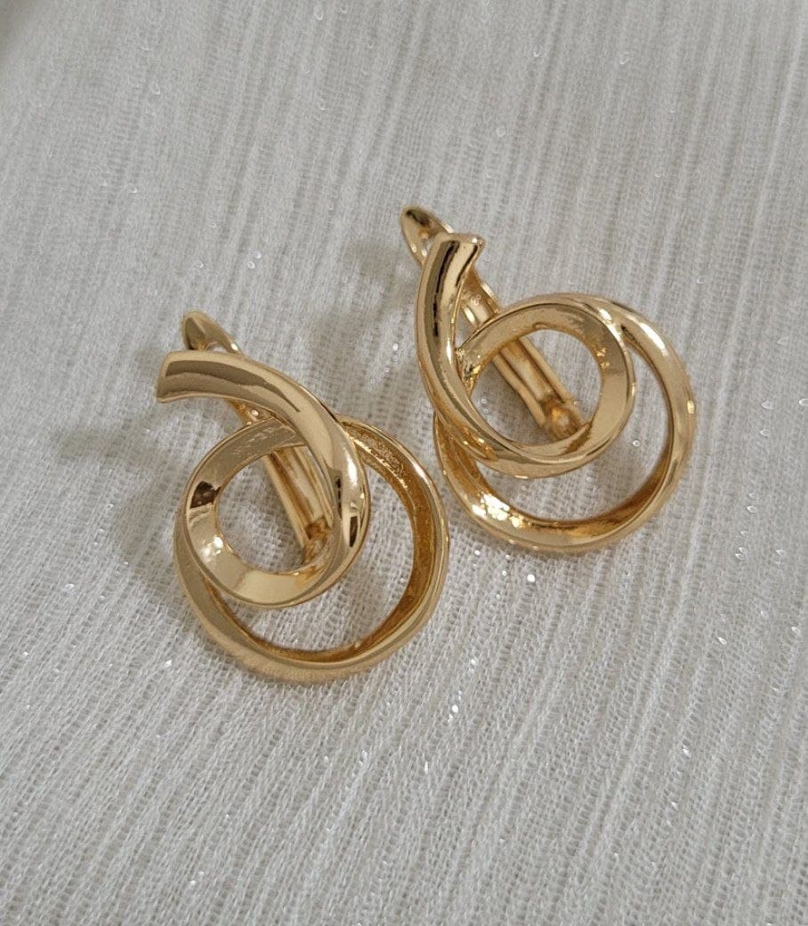 گوشواره مار پیچ کد 15619