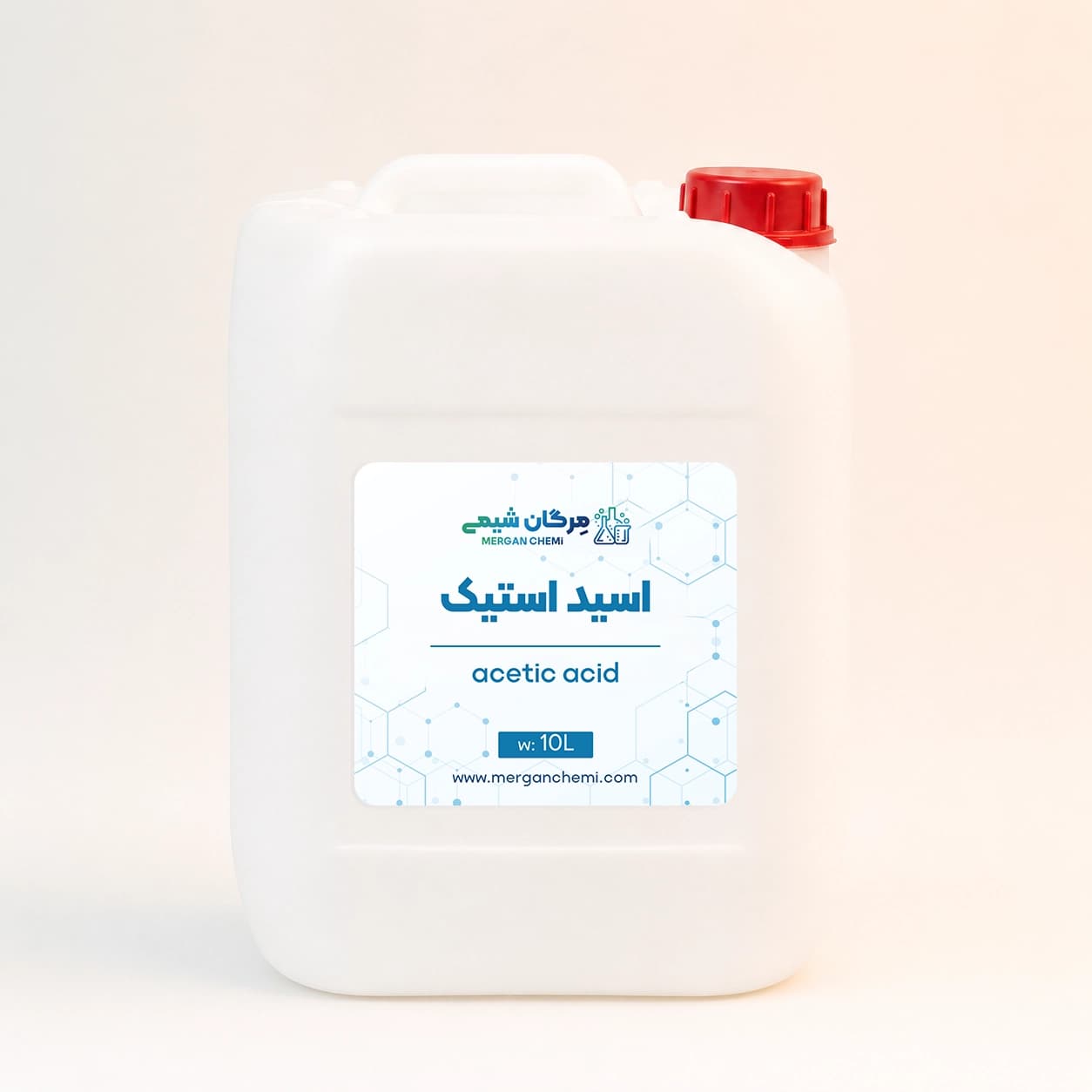 اسید استیک خوراکی 100 درصد 10 لیتری — تصویر ۳
