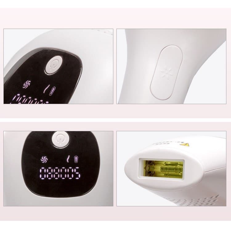 دستگاه لیزر خانگی دسته دار حذف موی زائد صورت و بدن900 هزار شات Hair Removal Device — تصویر ۶