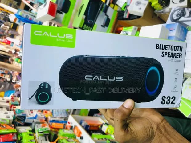 اسپیکر بلوتوثی قابل حمل و ضد آب کالوس مدل S32 برند کالوس