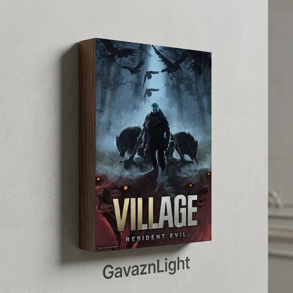 تابلو شاسی Resident Evil Village