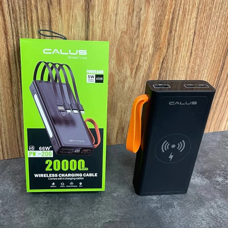 پاور بانک calus 20000 مدل Pw200 — تصویر ۳