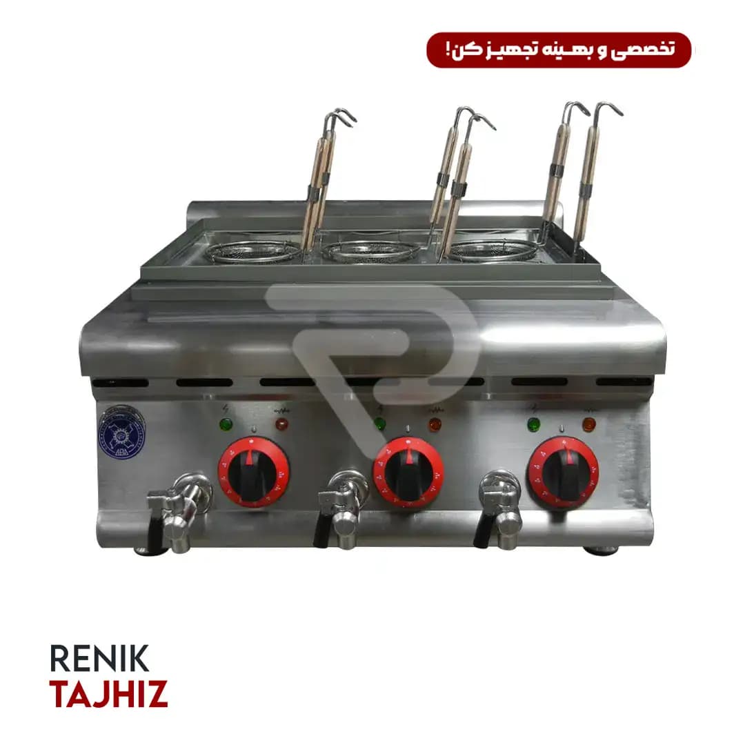 پاستا پز رومیزی 6 سبد برقی ABA
