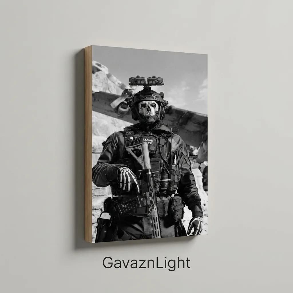 تابلو شاسی call of duty — تصویر ۲