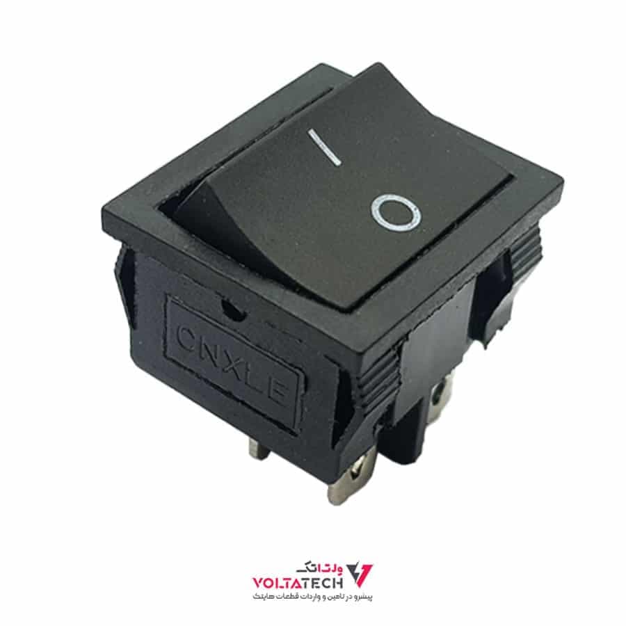 کلید راکر دوحالته 4 پین پهن KCD4-602