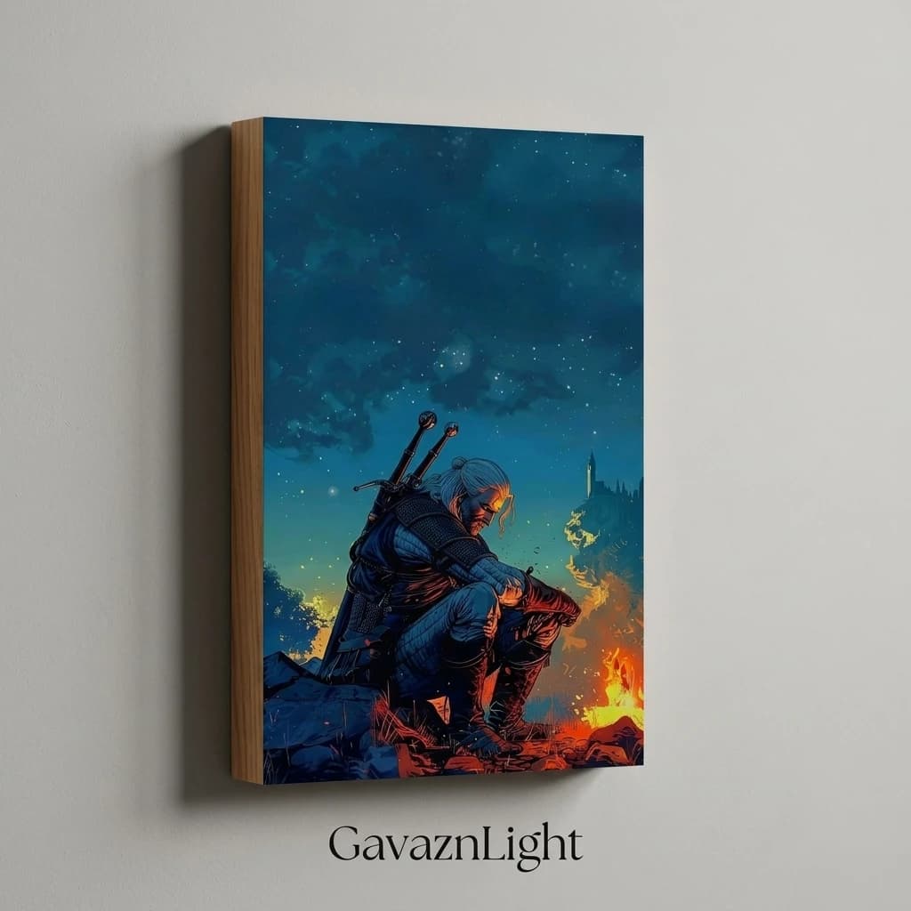 تابلو شاسی The Witcher 3 — تصویر ۲