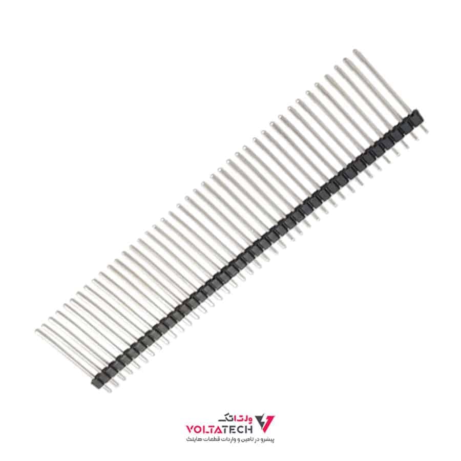 پین هدر 40×1 نری صاف 2.54mm 32mm — تصویر ۲
