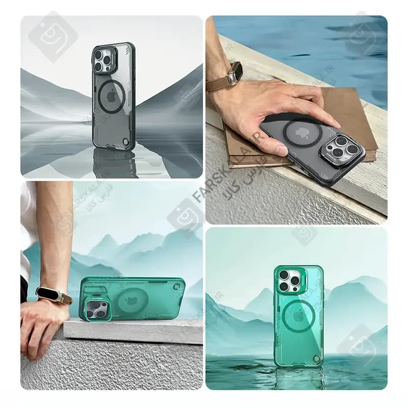 قاب مگ سیف نیلکین Iceblade Prop Frame Magnetic آیفون 16 پرو مکس — تصویر ۶