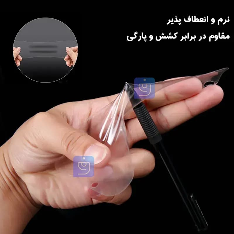 برچسب پشت نانو هیدروژلی میتوبل شیائومی پوکو C85x — تصویر ۳