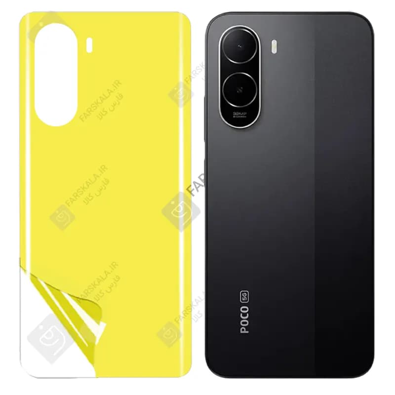 برچسب پشت نانو شفاف Xiaomi Poco C85x