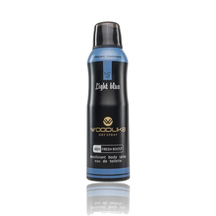 اسپری بدن مردانه وودلایک مدل لایت بلو Light Blue — تصویر ۲
