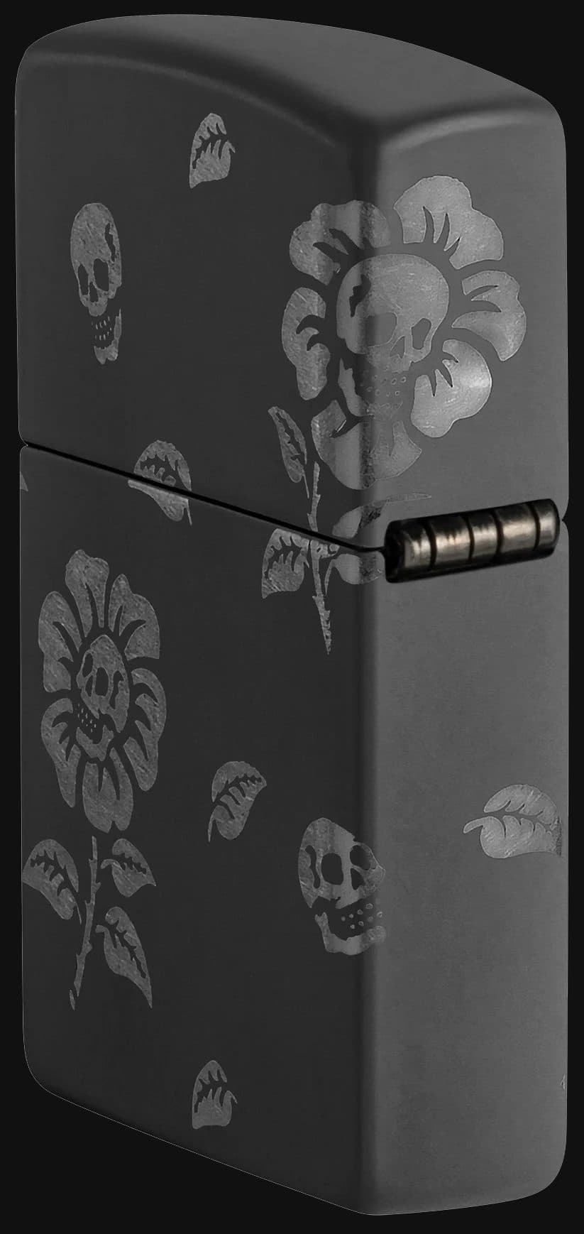 فندک زیپو مدل 48931 Flower Skulls — تصویر ۹