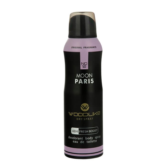 اسپری بدن زنانه وودلایک مدل مدل مون پاریس Moon Paris