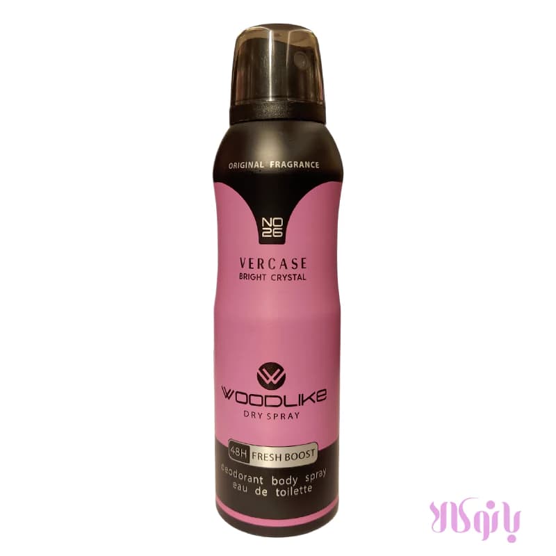 اسپری زنانه وودلایک مدل ورساچه برایت کریستال Versaci Bright Cristal