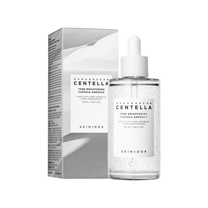 سرم روشن کننده سنتلا CENTELLA مدل Tone Brightening capsule ampoule طوسی اسکین ۱۰۰۴