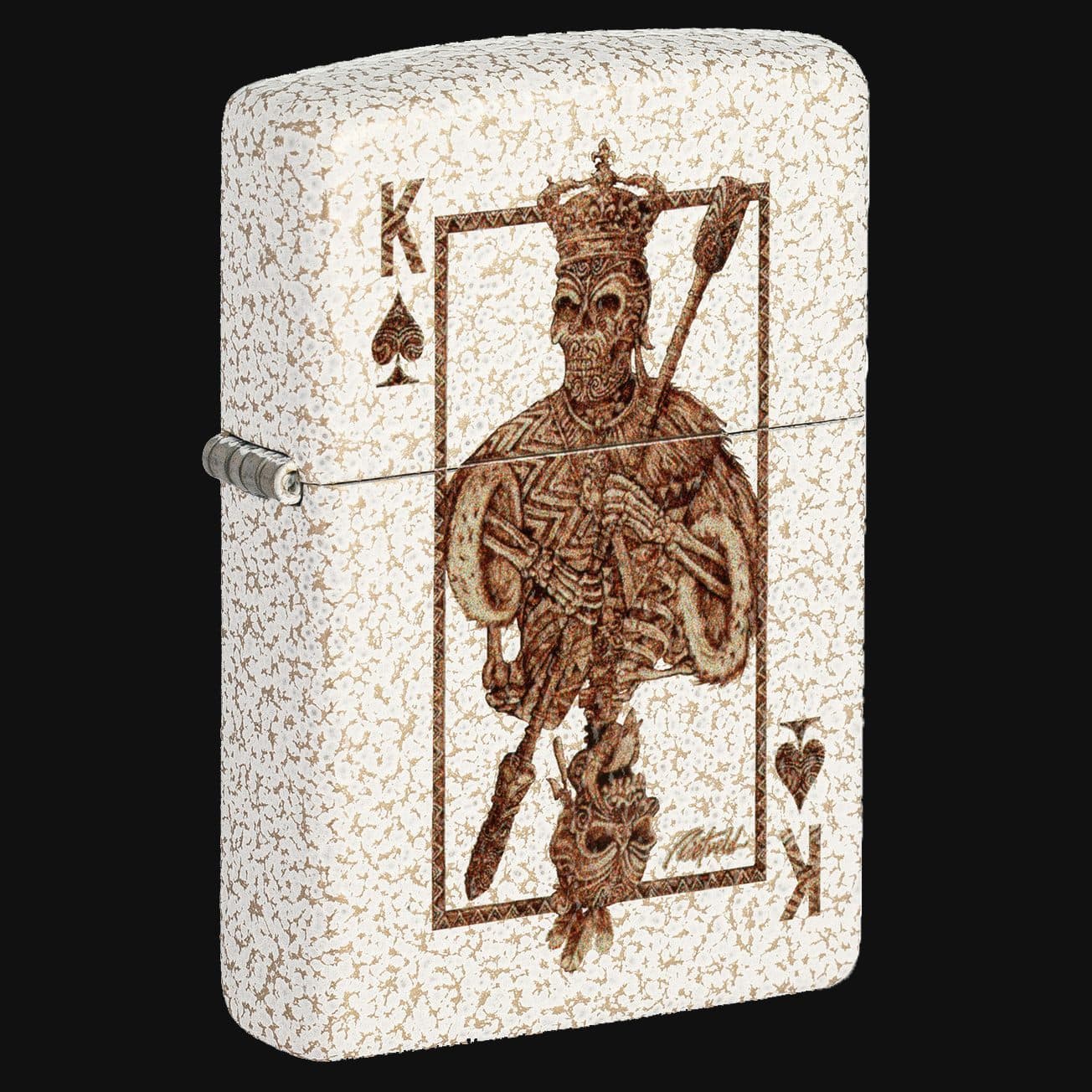 فندک زیپو مدل 48552 Skeleton Playing Card