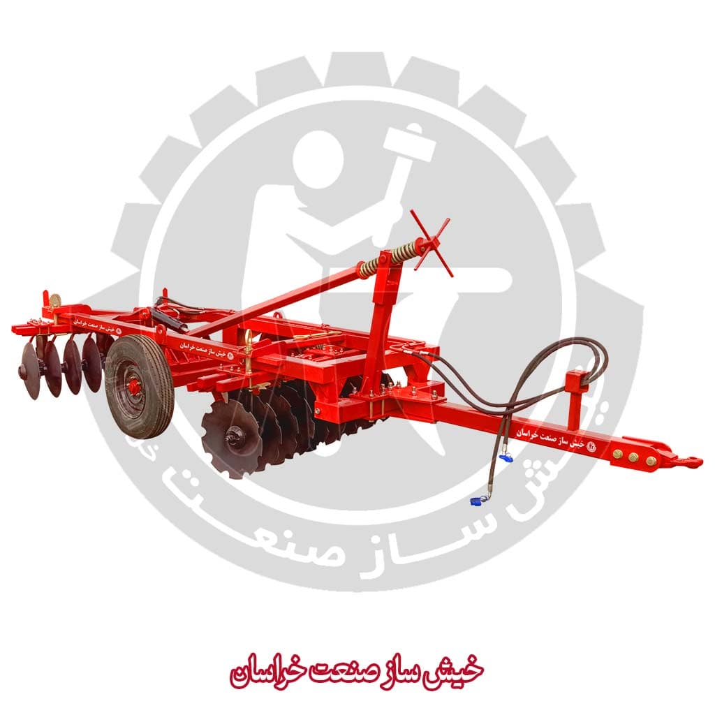 دیسک افست سبک 22 پره با پره 20 اینچ صادراتی با یاتاقان تک بلبرینگ سبک و لاستیک 16 نو(میل دیسک 30 * 30 )
