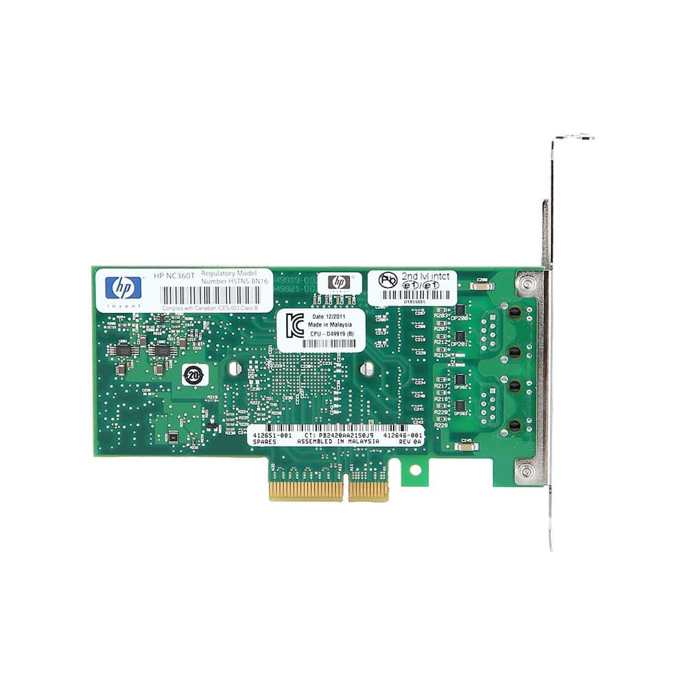 کارت شبکه HP NC360T 412648-B21 — تصویر ۳