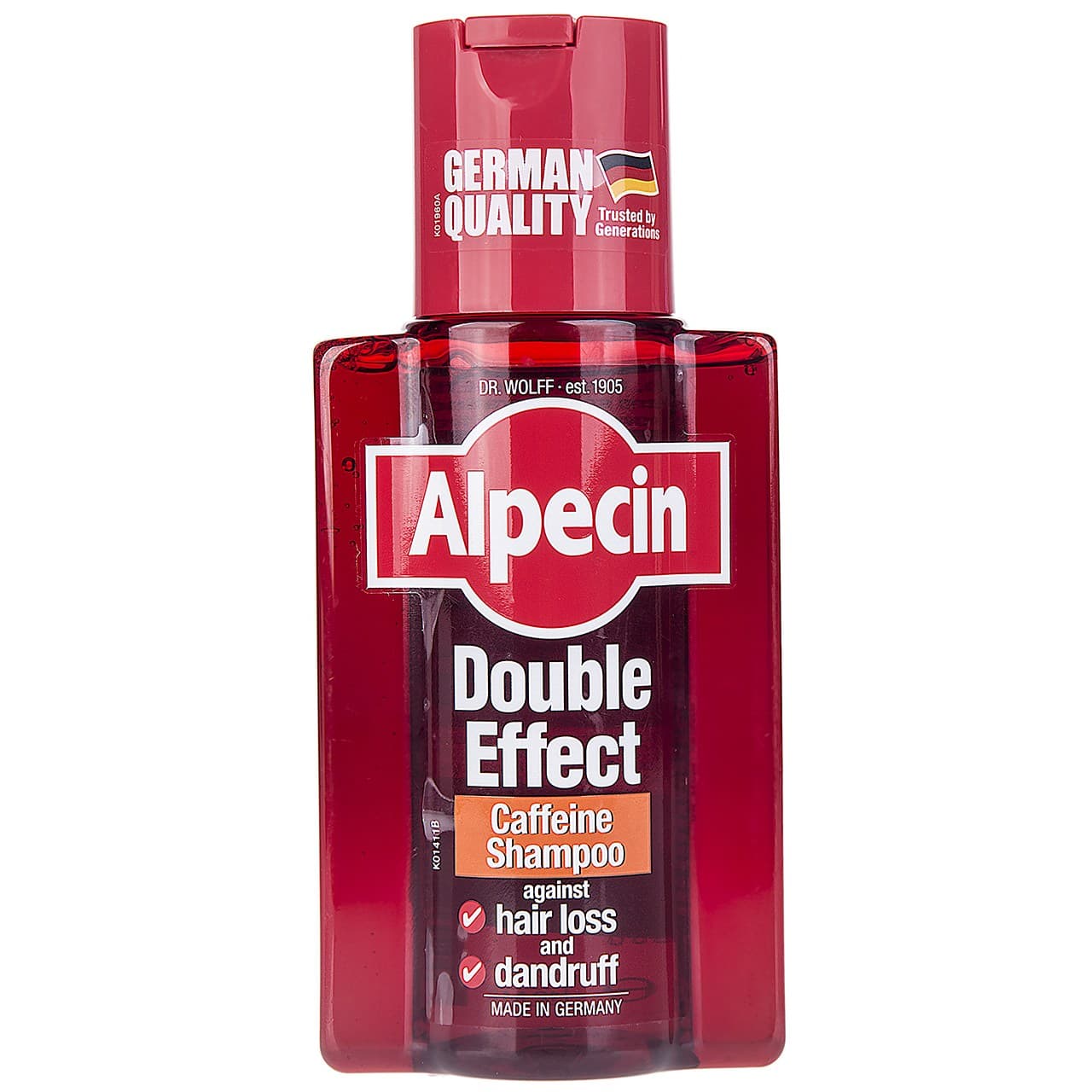 شامپو کافئین ضد شوره و ریزش Double Effect آلپسین Alpecin