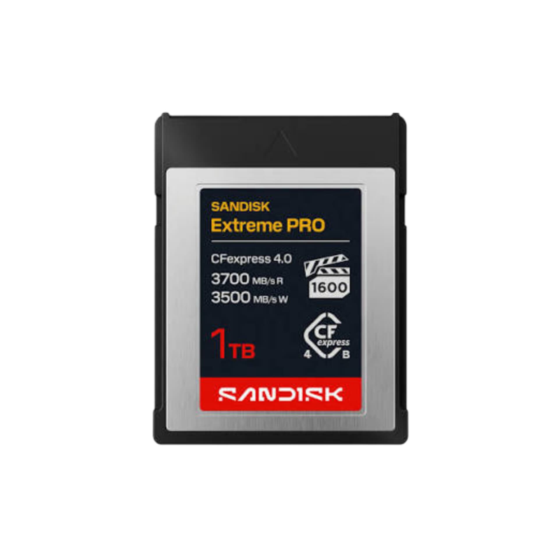 کارت حافظه سندیسک SANDISK Extreme pro CFEXPRESS 1.0TB TYPE B CARDS
