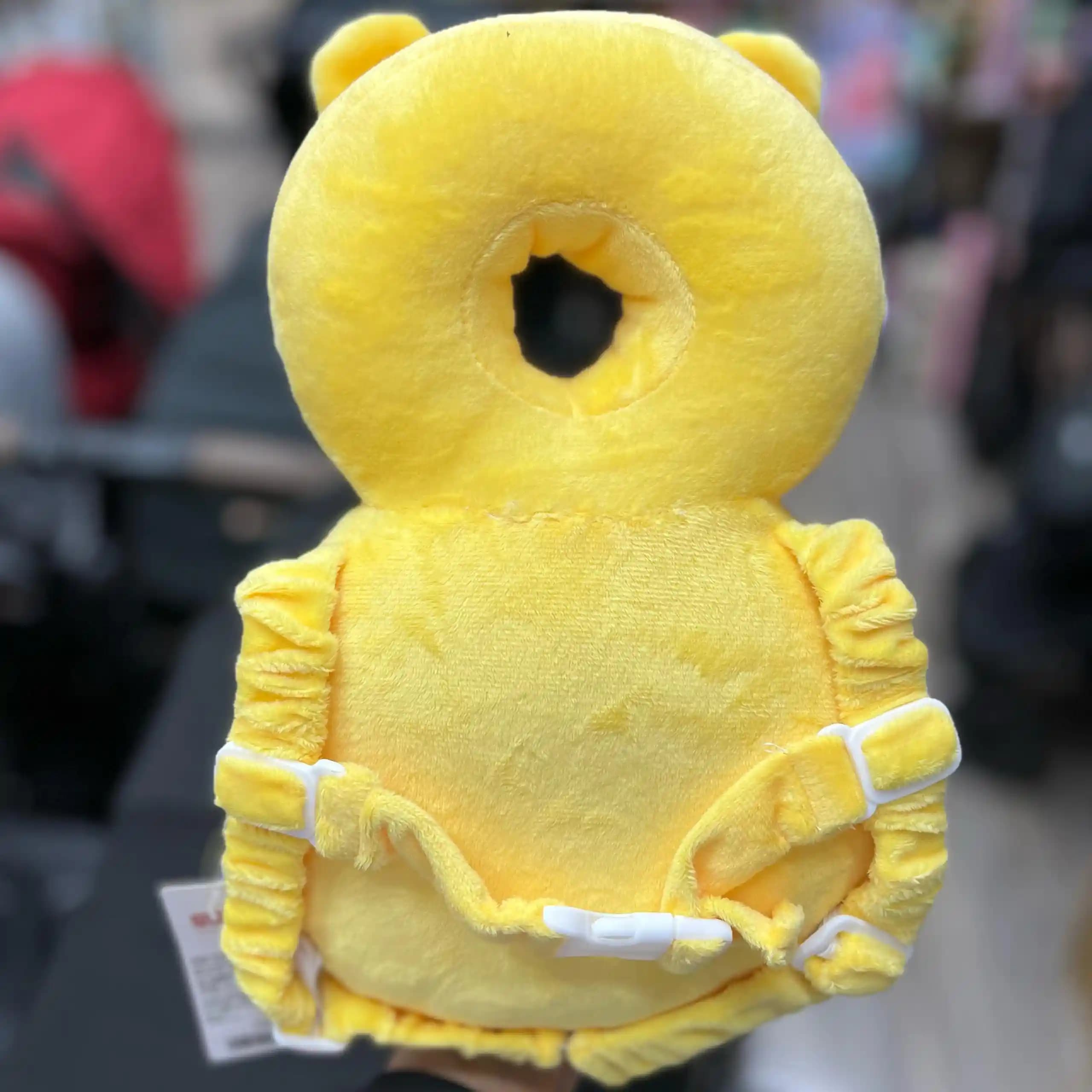 ضربه گیر و محافظ سر و کمر کودک مدل کوله ای طرح ببری — تصویر ۳