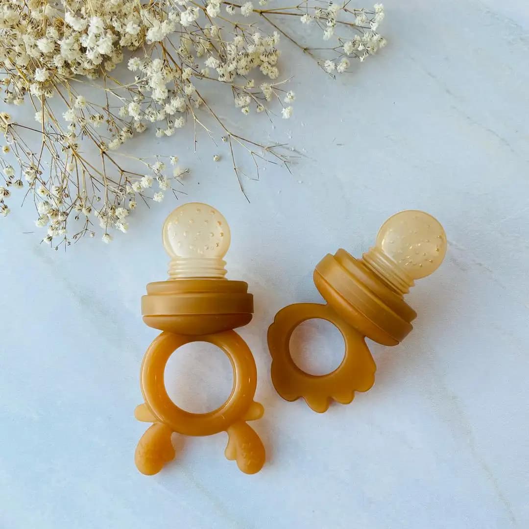 پستانک میوه خوری کودک با سَری اضافه بیبی کرون Baby Crown