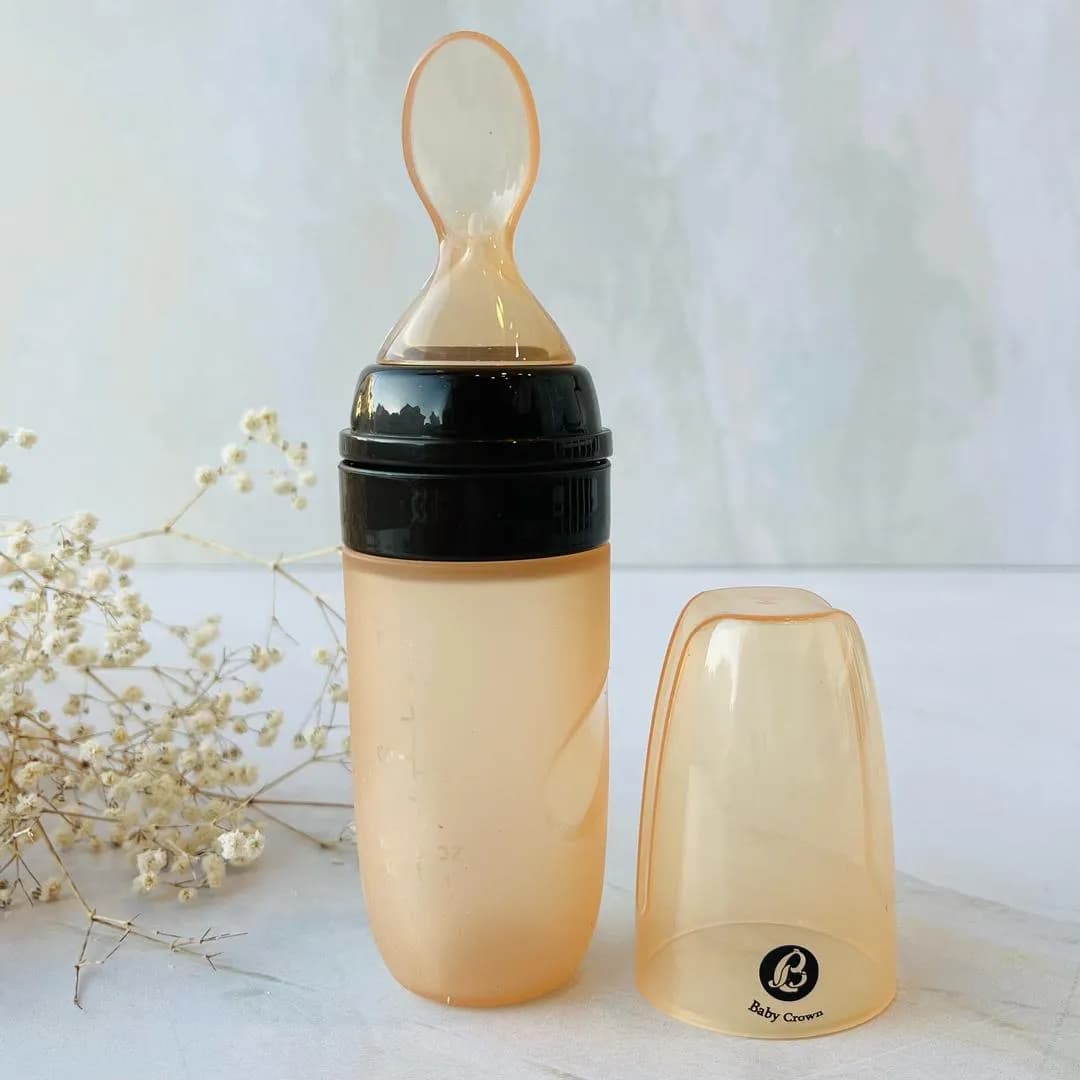 سرلاک خوری تمام سیلیکونی ‌کودک Baby Crown بیبی کرون