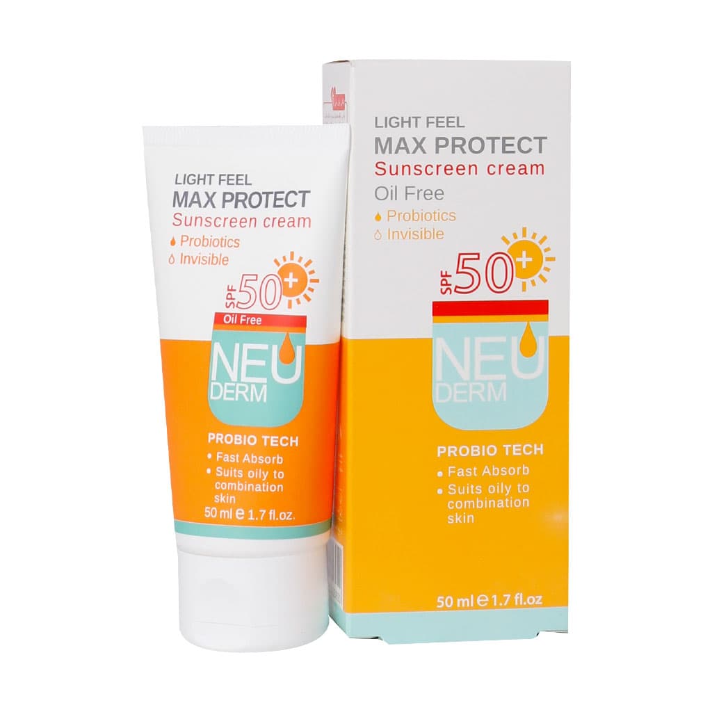 ضد آفتاب نئودرم مناسب پوست چرب و مختلط SPF 50 حجم 50 میلی لیتر — تصویر ۲