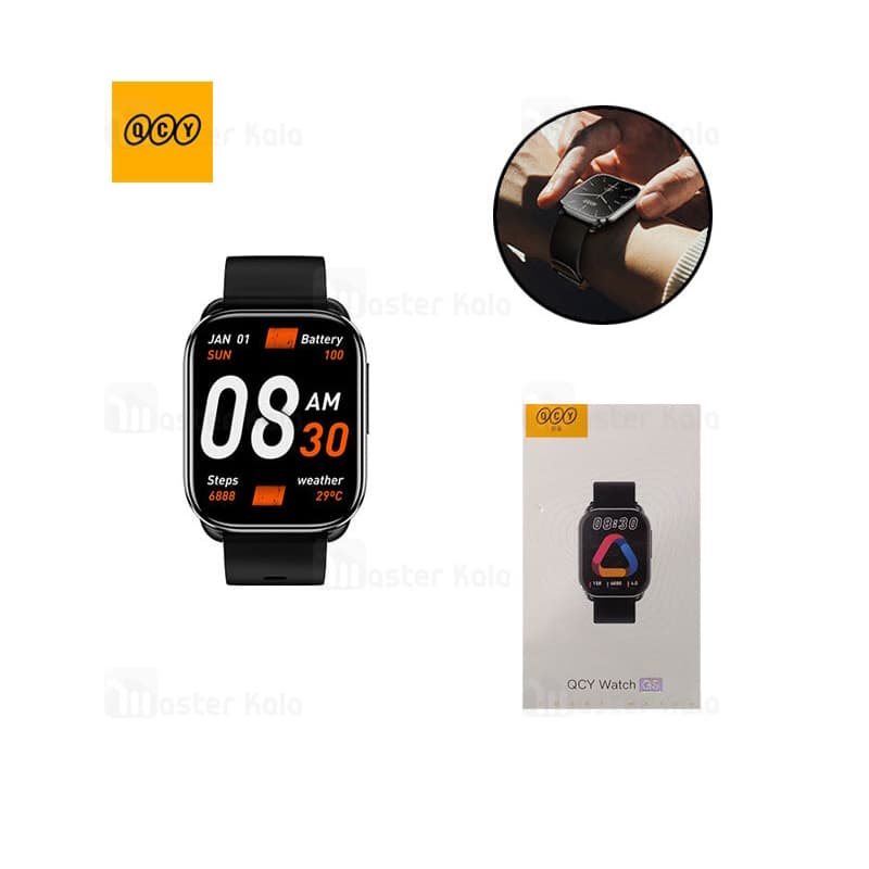 ساعت هوشمند QCY GS Watch(اصلی)+گارانتی 18 ماهه✅ — تصویر ۳