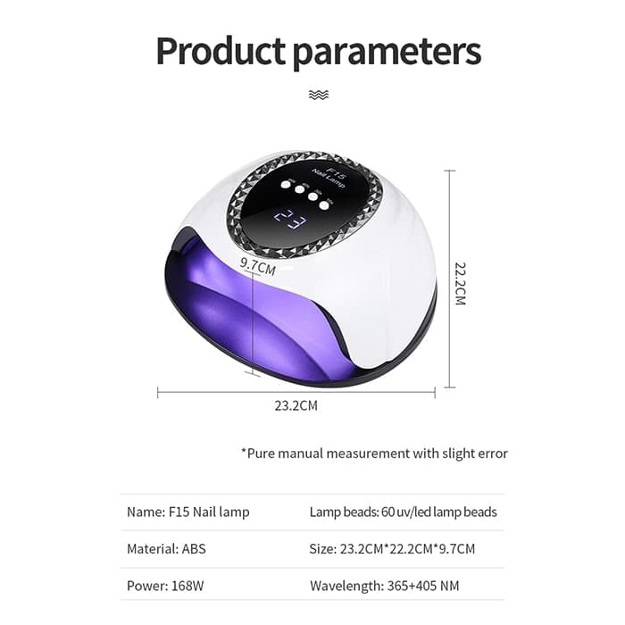 لاک خشک کن UV/LED بلوکیو مدل BQF15 — تصویر ۵