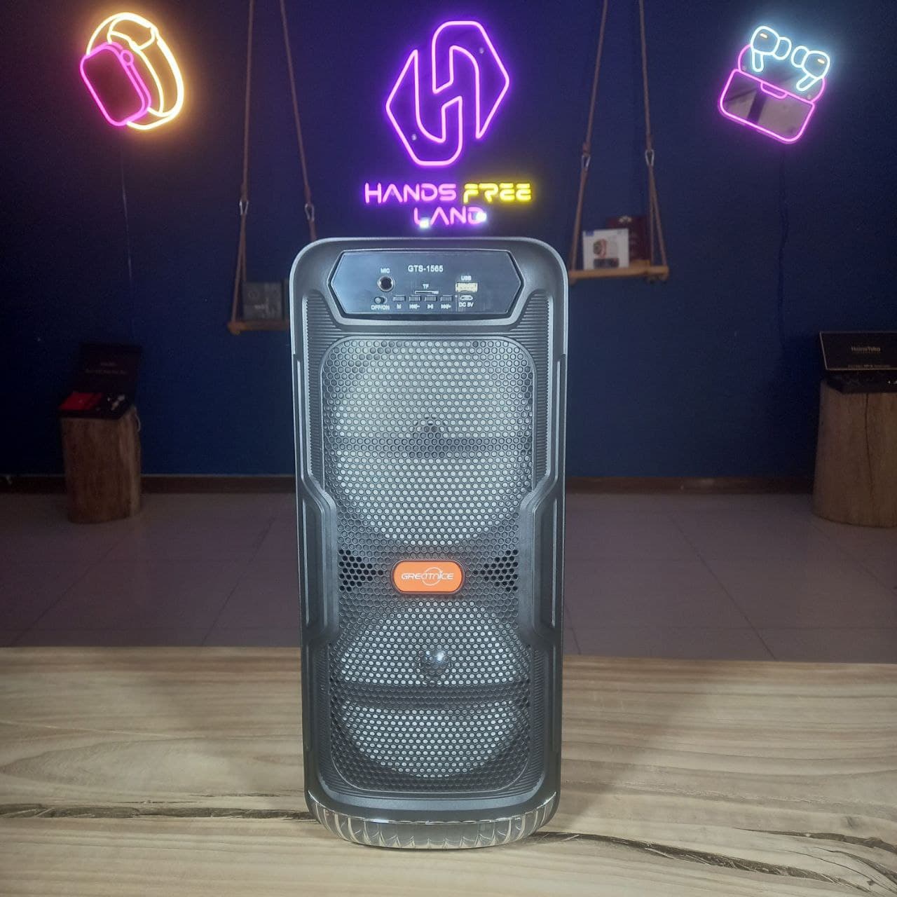 اسپیکر بلوتوثی 6.5 اینچی مدل GTS-1565 (اصلی) — تصویر ۶