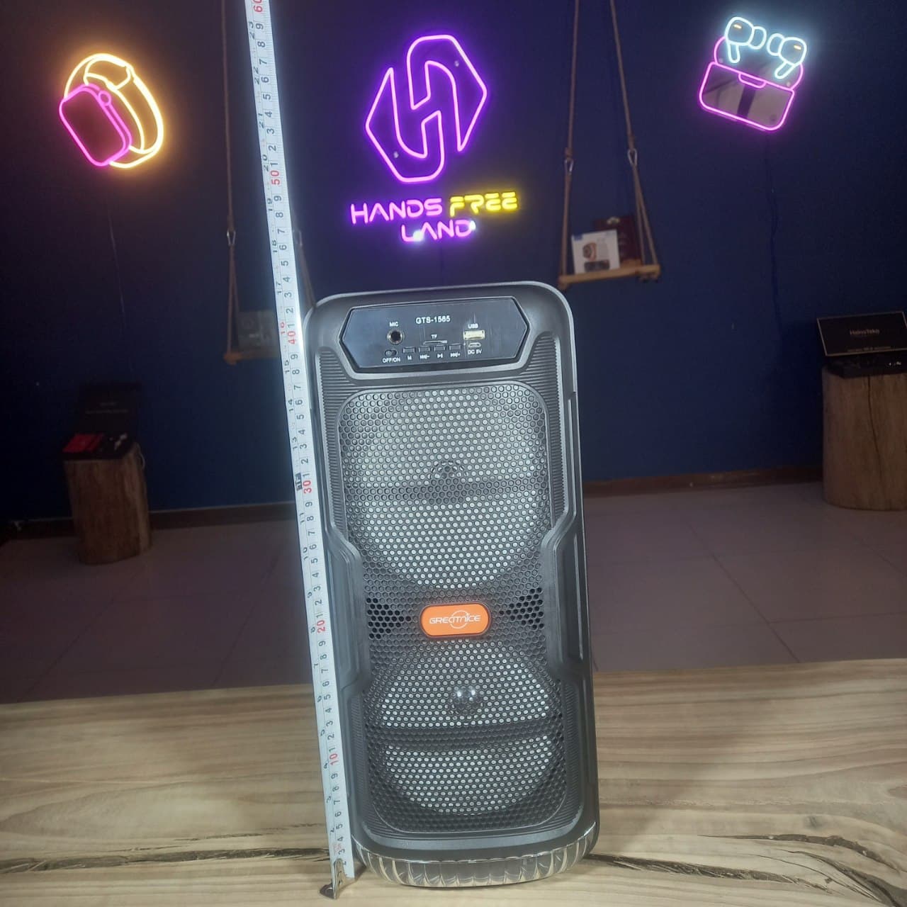 اسپیکر بلوتوثی 6.5 اینچی مدل GTS-1565 (اصلی) — تصویر ۸