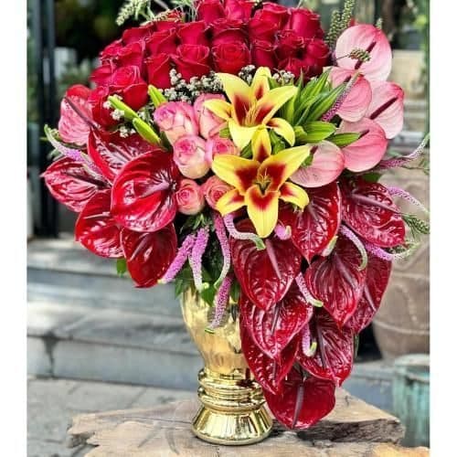 گل فروشی محدوده خیابان گاندی تهران t6867