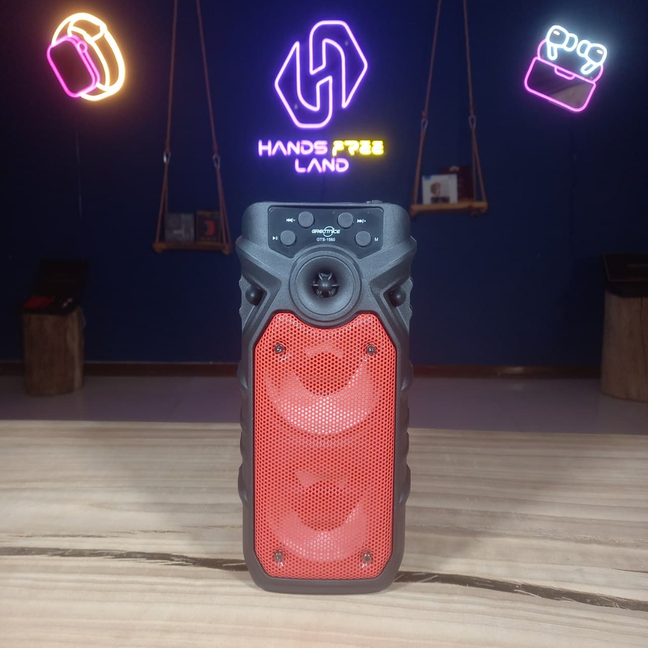 اسپیکر بلوتوثی 3 اینچ مدل GTS-1560 (اصلی) — تصویر ۴