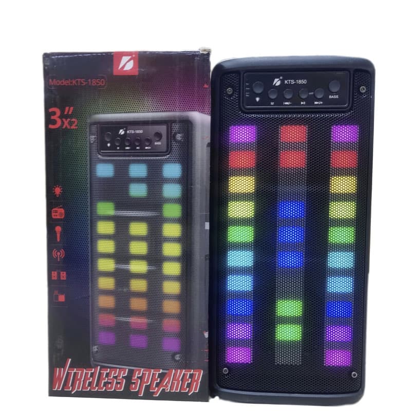 اسپیکر بلوتوثی RGB دار مدل KTS-1850 (اصلی)