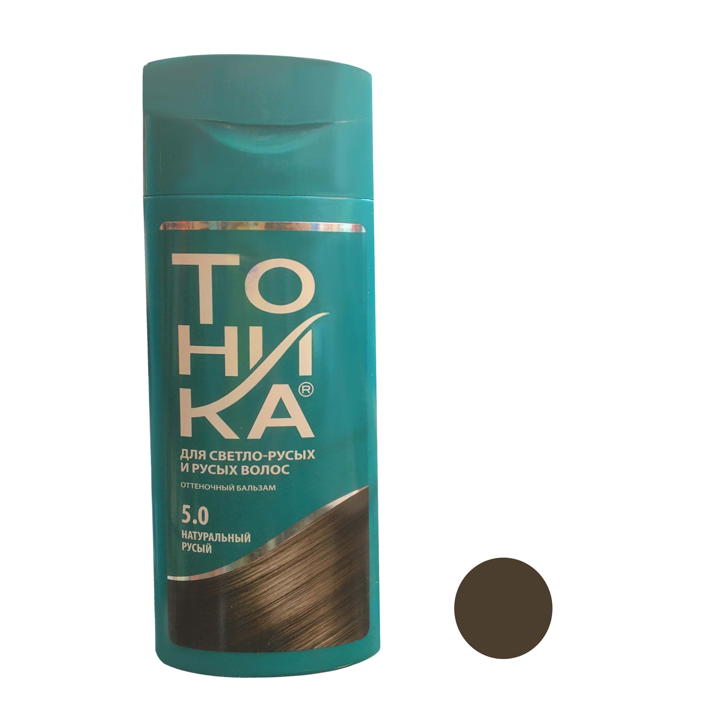 شامپو رنگ قهوه ای شماره 5.0 تونیکا TOHNKA — تصویر ۲