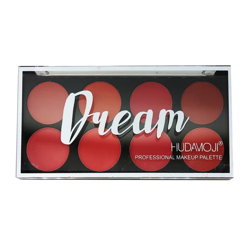 پالت رژ گونه 8 رنگ Dream هدی موجی HUDAMOJI