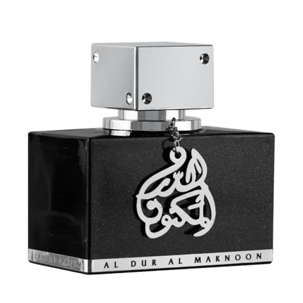 ادوپرفیوم مردانه AL DUR AL MAKNOON Silver لطافه Lattafa حجم 100 میلی لیتر