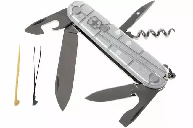 چاقوی چندکاره ویکتورینوکس مدل اسپارتان نقره ای شفاف 1.3603t7 — تصویر ۲