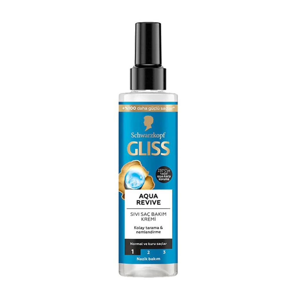 اسپری دوفاز گلیس مدل Aqua Revive آبرسان مو 200 میلی لیتر