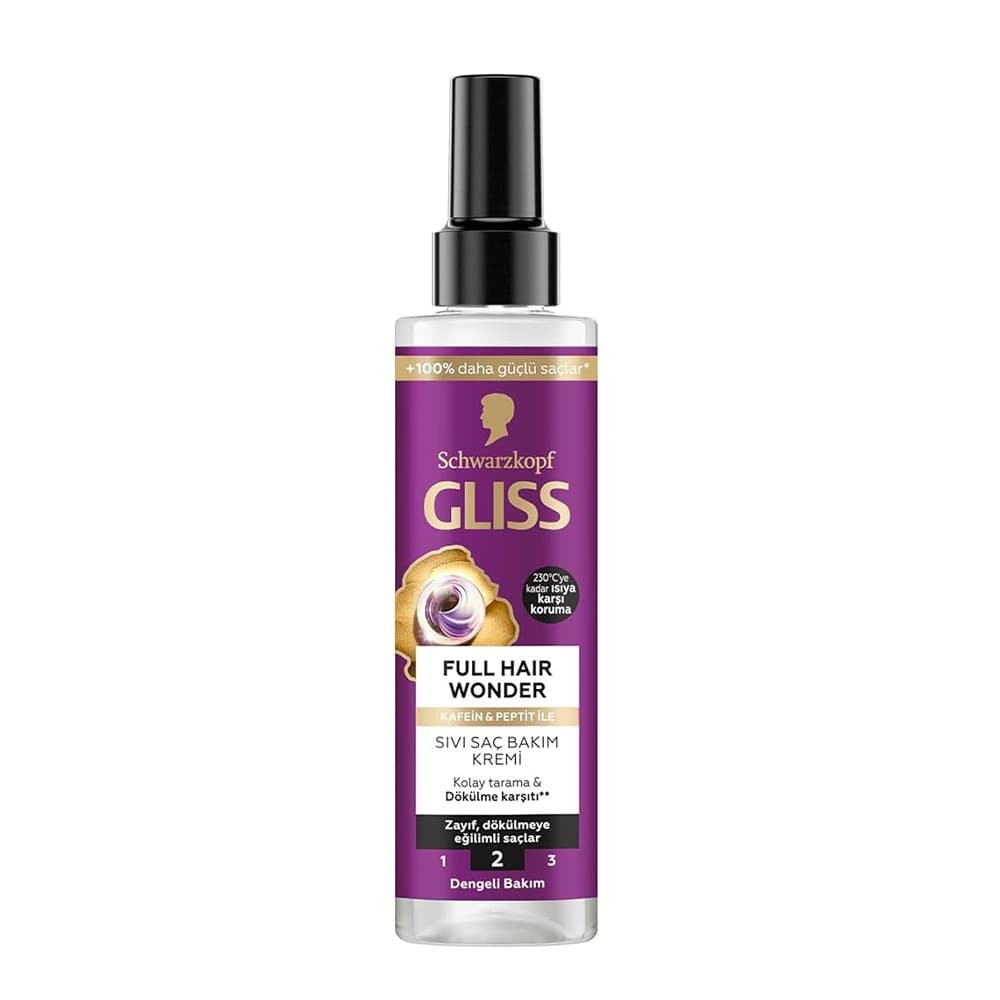اسپری دوفاز گلیس مدل Full Hair Wonder ضد ریزش مو 200 میلی لیتر