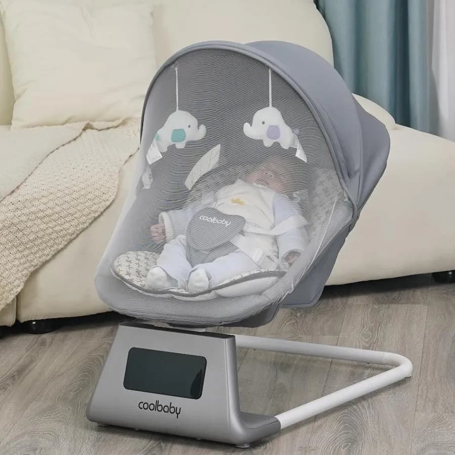 گهواره برقی نوزاد کول بیبی Cool Baby مدل DS003D