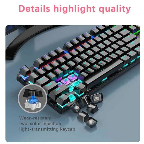 کیبورد گیمینگ آئولا AULA S2022-PRO RGB — تصویر ۹