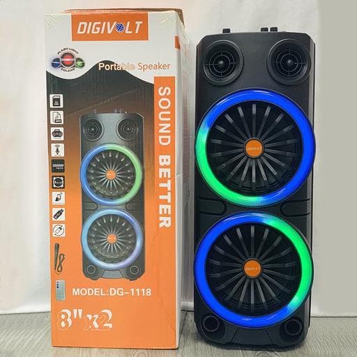 اسپیکر بلوتوثی قابل حمل DG-1118 (اصلی)